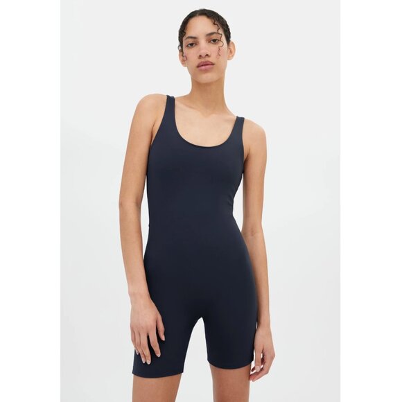 Girlfriend Collective Skyline Bike Unitard in Black - Size XL (Extra Large) - Picture 1 of 8